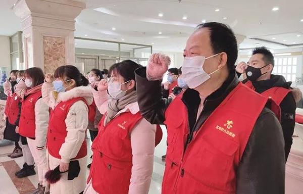 “抗擊疫情 志愿同行”唐山寶島婦兒醫院志愿服務隊整裝出發！