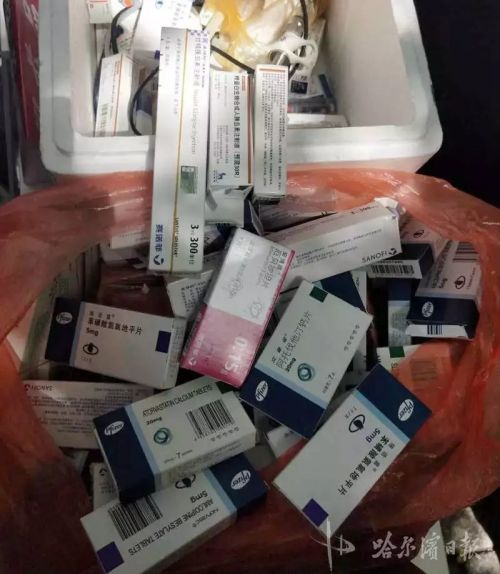 哈爾濱一團伙制售胰島素抗癌藥等70余種假藥 案值3.6億