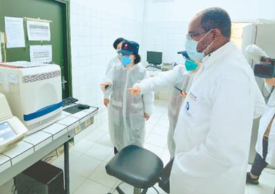 中國站在馳援非洲戰疫最前線