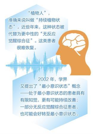 “植物人”能否如愿蘇醒？