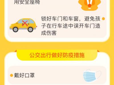 圖解：上學路上做好防疫細節工作，有效幫孩子防病毒