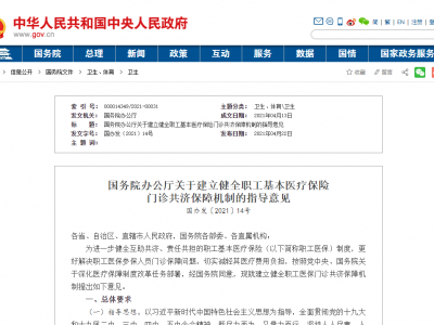 國辦：職工醫(yī)保個人賬戶可支付家庭成員就醫(yī)買藥個人負(fù)擔(dān)費(fèi)用