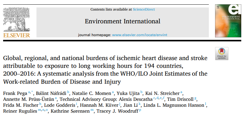 停止內卷！世衛(wèi)公布：每年74.5萬人過勞死！每周工作超55小時要警惕！