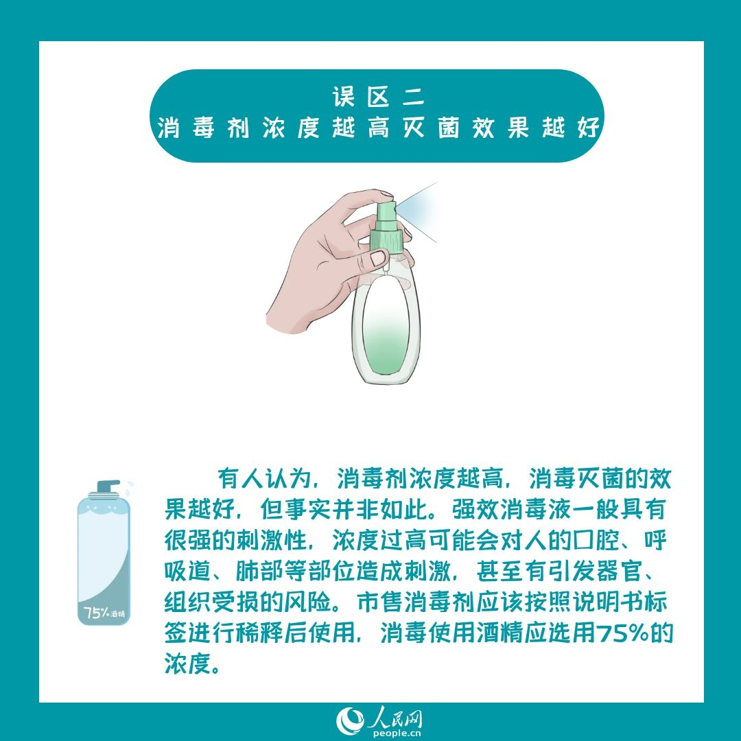 疫情防控期間你需要注意的居家消毒8大誤區