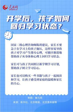 如何緩解“開學綜合征”？專家來支招