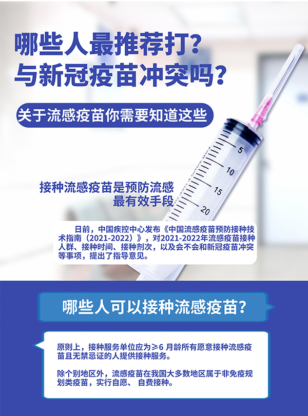 哪些人最推薦打？與新冠疫苗沖突嗎？關于流感疫苗你需要知道這些
