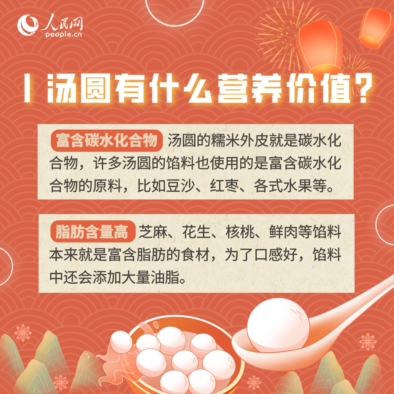 3個湯圓=1碗飯？關(guān)于湯圓的這些知識你了解嗎？