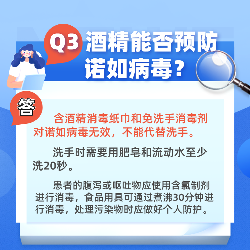 九問諾如病毒：酒精消毒有用嗎？會反復感染嗎？