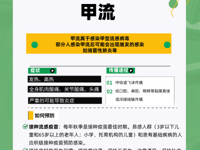 甲流、諾如等傳染病流行個人如何做好防護？