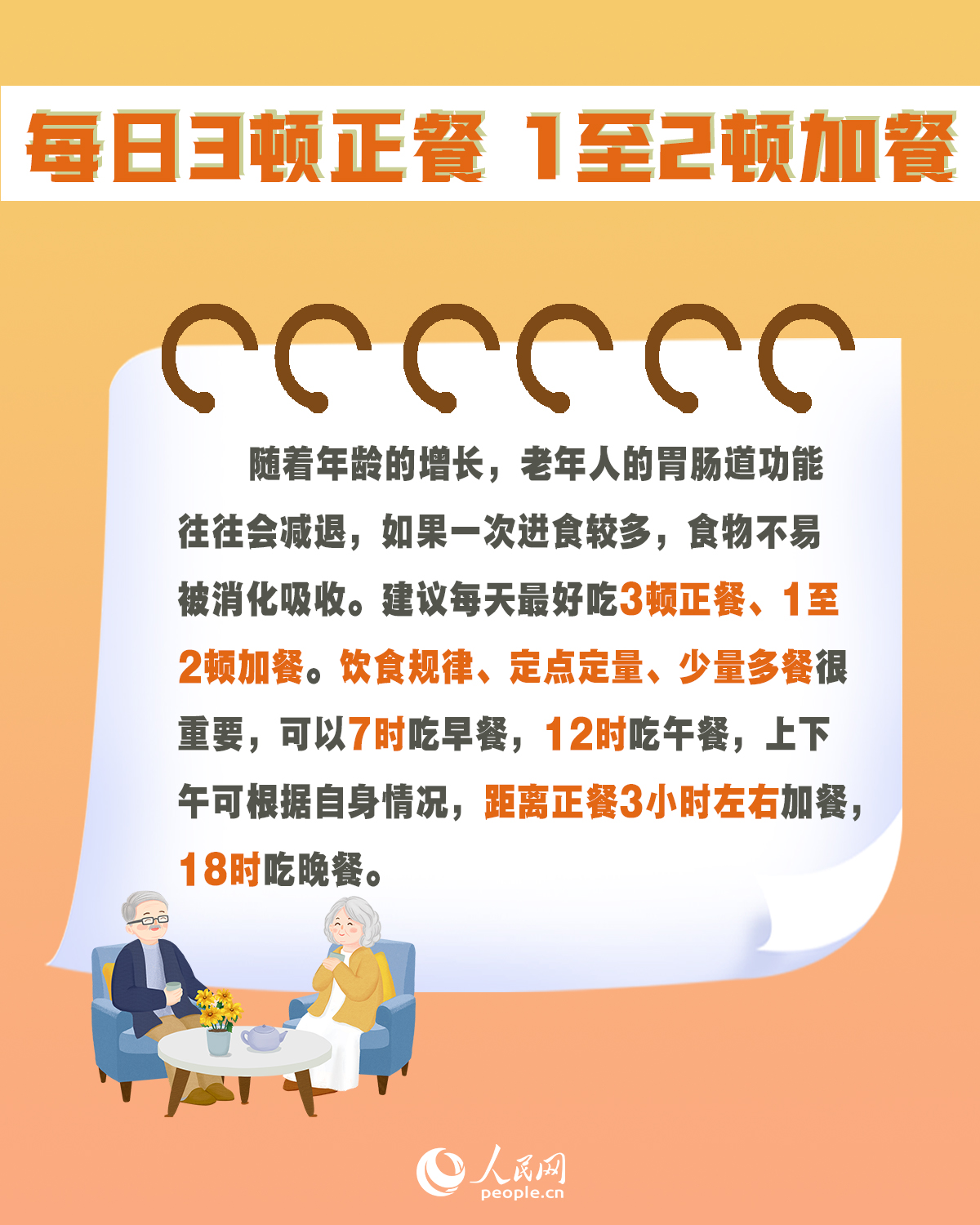 重陽節：6組數字告訴您老年人如何吃出健康
