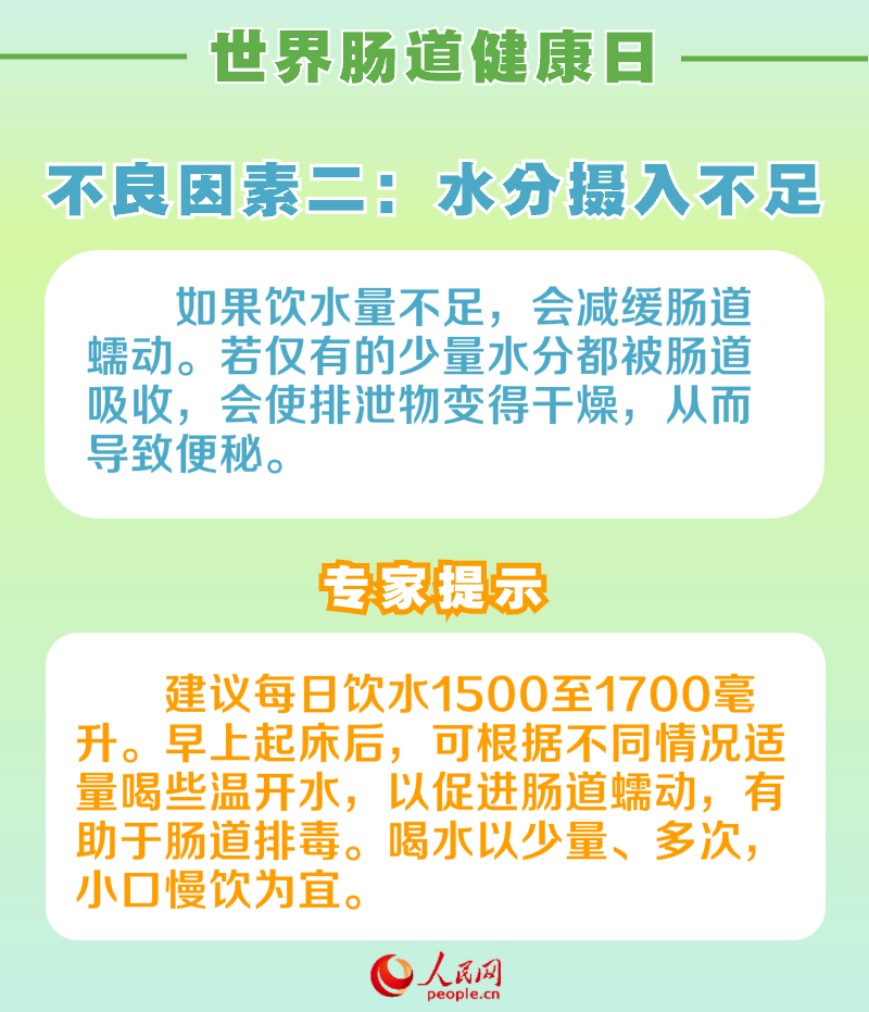 世界腸道健康日：呵護腸道健康 請避開這6個不良因素