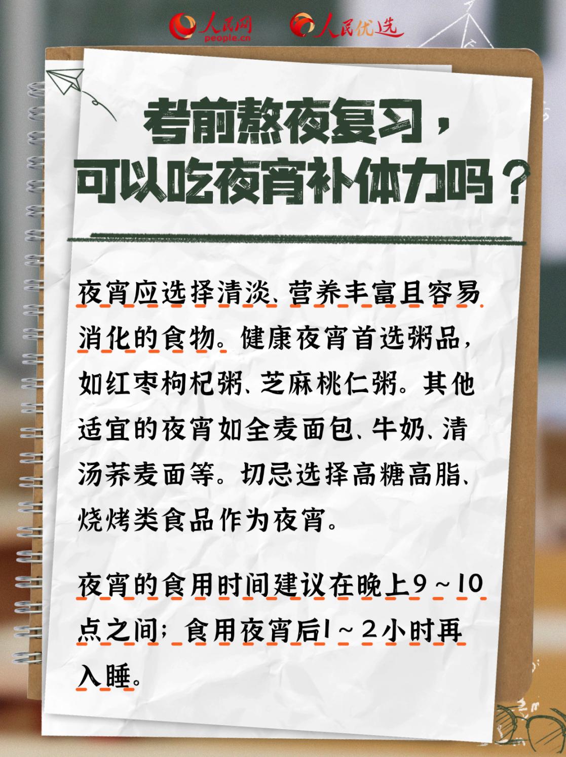 高考營養攻略：吃對才能穩住狀態