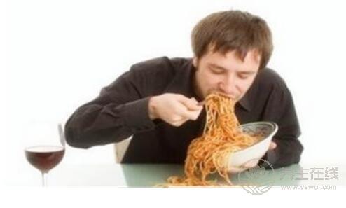 吃飯別太快，太快容易發胖還對身體不好