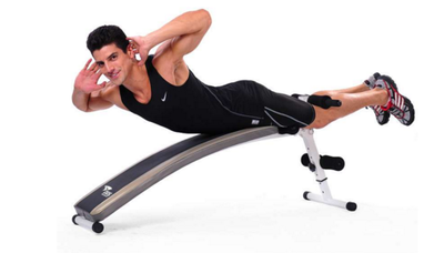 需要利用到仰臥板的五個(gè)鍛煉動作