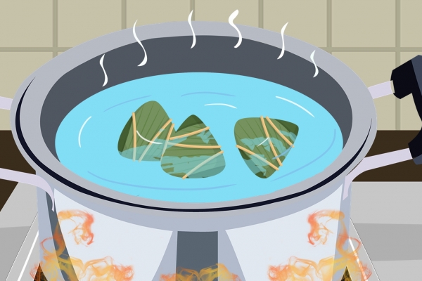 速凍粽子是煮了好還是蒸的好 粽子的不同包法