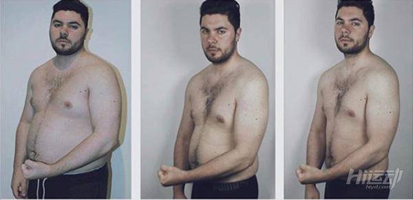 新的一年，祝你跟這個小伙一樣：減肥上癮