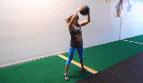 利用藥球增加訓練的多樣性—藥球波比