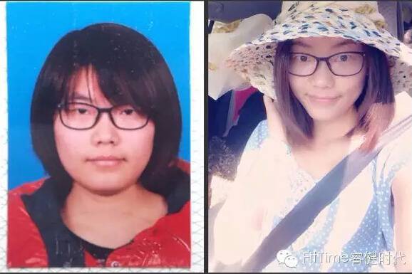 160斤大胖妹減肥44斤的健身故事