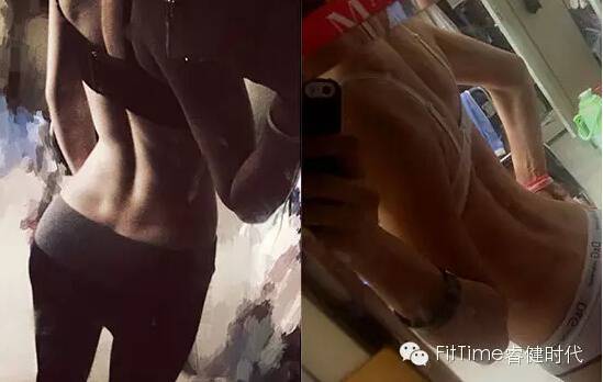 新疆妹子鍛煉出馬甲線的歷程故事