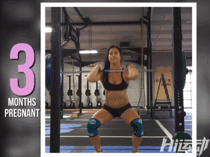 預(yù)產(chǎn)期還有5天，她還在健身房硬拉！