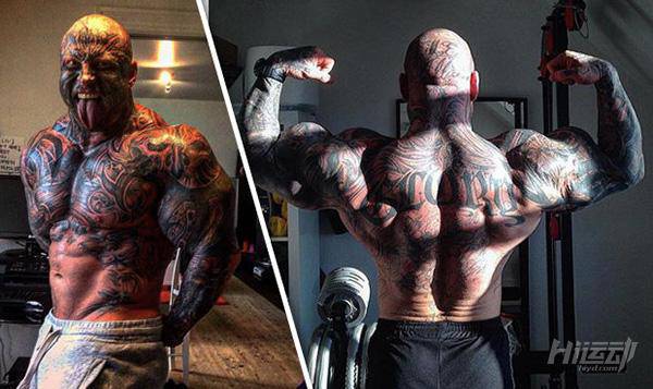 入過黑幫蹲過大獄！31歲健身逆襲成彪悍巨獸