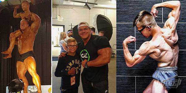 才17歲的小少年，居然把體脂率練只有5%