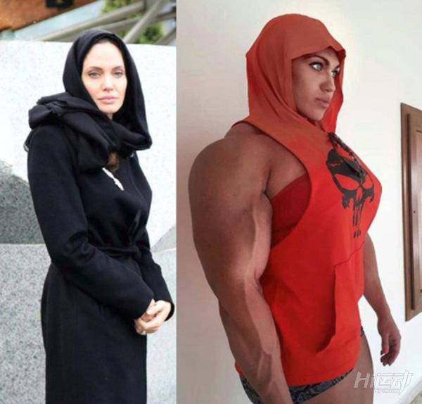 健身版的“朱莉”！91年妹子發現健身天賦后，練太大塊了！