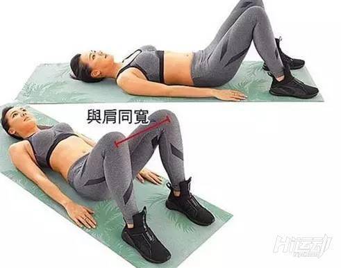 在家就能練 4個動作練出馬甲線翹臀