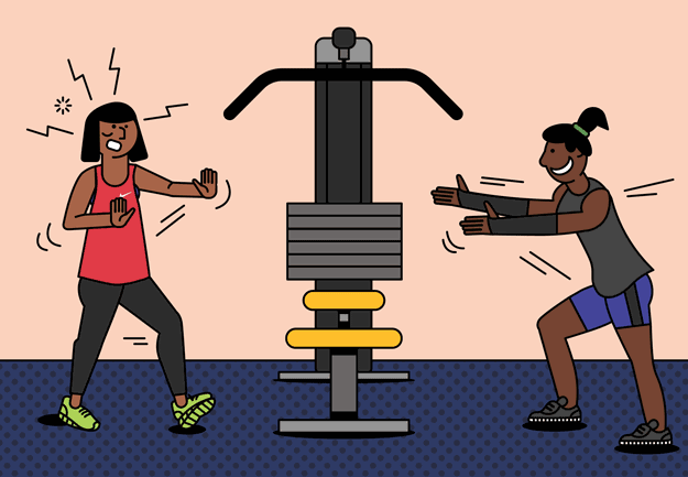 12件女生在健身房最不想碰見的尷尬事