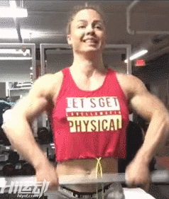 全球最低體脂率3%！這樣的妹子身材你會喜歡嗎？