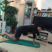 寧澤濤親身示范 教你練出完美腹肌