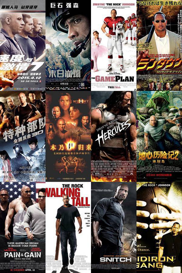 大塊頭有大智慧 巨石強森的健身歷程