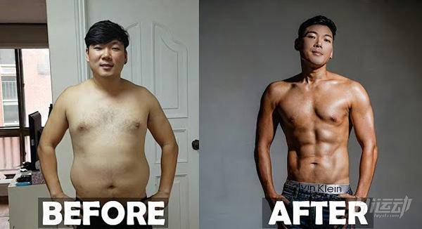 為了更好的照顧寶寶，準爸爸6個月減肥22公斤！