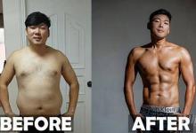 為了更好的照顧寶寶，準爸爸6個月減肥22公斤！