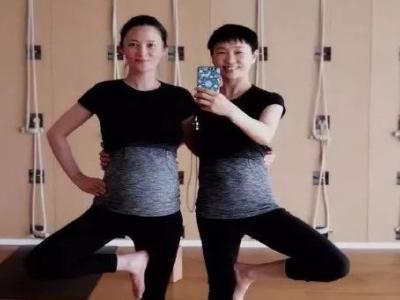 羨慕女明星生完孩子依舊少女，孕婦練習(xí)瑜伽改善體態(tài)