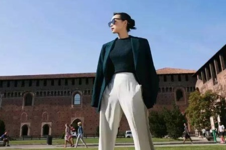 練瑜伽到底有什么好處，看看張靜初時裝周上的造型就知道