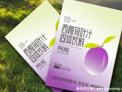 西梅荷葉汁固體飲料可以減肥嗎，最多有點輔助效果(大量喝增肥)