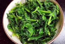 清炒苦麥菜的做法-家常味炒菜譜