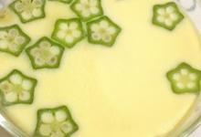 秋葵蒸蛋的做法-咸鮮味蒸菜譜