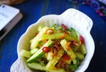 脆口海米拌黃瓜的做法-咸鮮味拌菜譜