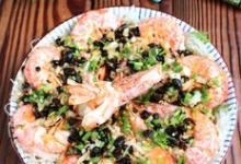 豆豉粉絲蒸大蝦的做法-咸鮮味蒸菜譜