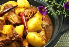 秋冬季補腎佳肴--牛腩燒山藥的做法-咸鮮味燒菜譜