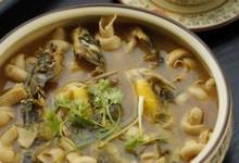 黃骨魚燉千張結的做法-咸鮮味燉菜譜