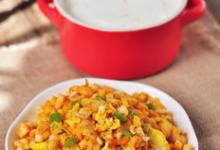 陜西特色小吃：炒饃花的做法-香辣味炒菜譜