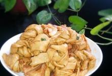 肉燒百頁結(jié)的做法-家常味煮菜譜