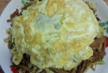 雞蛋炒餅的做法-家常味炒菜譜