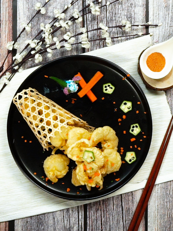 軟炸蝦仁的做法-家常味炸菜譜