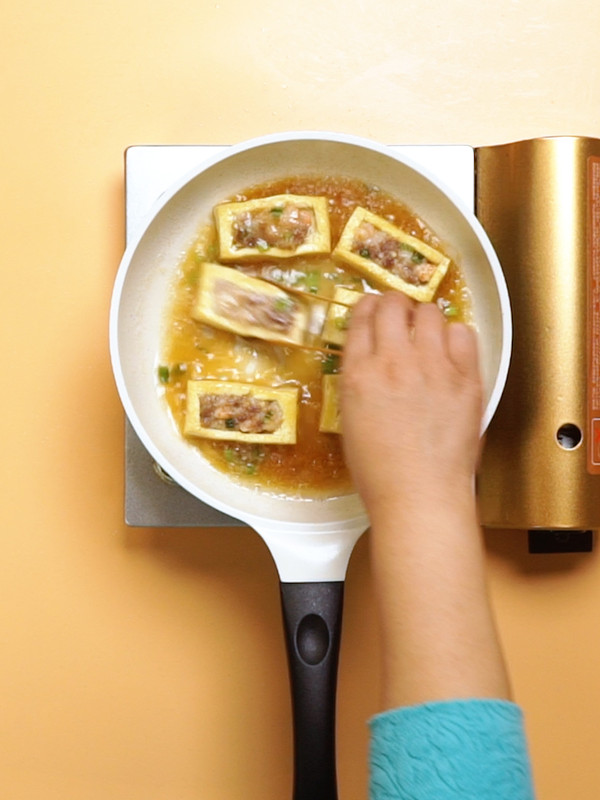 客家釀豆腐的做法-家常味燒菜譜