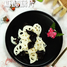 糖醋藕片的做法-酸甜味炒菜譜