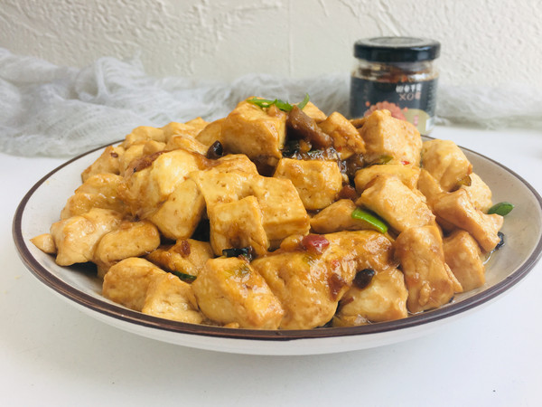 XO醬燒豆腐的做法-香辣味炒菜譜